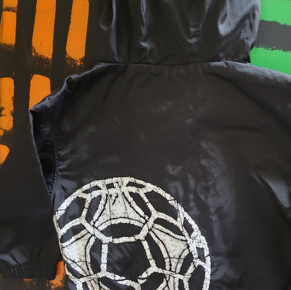 Lined Windbreaker Black ⚽️
